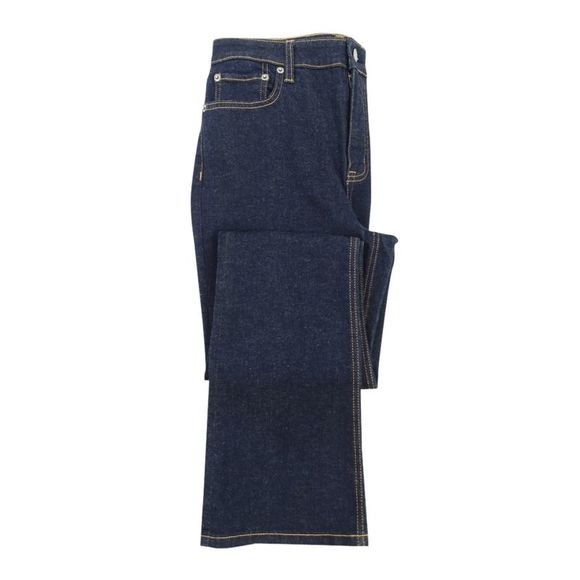 Lauren Ralph Lauren Women's Petite High-Rise Bootleg Jeans (14P, Blue) - Picture 2 of 4